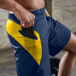 AIMPACT mens summer Fitness Shorts men's jogger cansual Knee length Shorts bodybuilding quick Dry Workout Beach sportwears