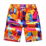 COGOXO 2019 New Summer Wholesale Men's Board Shorts Beach Brand Shorts Surfing Bermudas Masculina De Print Men Boardshorts