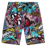 COGOXO 2019 New Summer Wholesale Men's Board Shorts Beach Brand Shorts Surfing Bermudas Masculina De Print Men Boardshorts