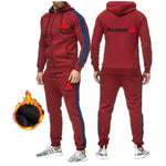 2020 Brand Sport Suit Men Quick Dry Sports Suits Loose Tracksuits Mens Spring Autumn Fitness Running Sets Warm Jogging Tracksuit