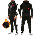 2020 Brand Sport Suit Men Quick Dry Sports Suits Loose Tracksuits Mens Spring Autumn Fitness Running Sets Warm Jogging Tracksuit