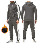 2020 Brand Sport Suit Men Quick Dry Sports Suits Loose Tracksuits Mens Spring Autumn Fitness Running Sets Warm Jogging Tracksuit