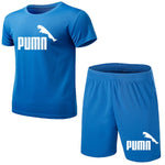 GRRCEECmen's sports coat set sport shirt men running shorts 2pcs gym suit for soccer fitness men sportswear t-shirts sets