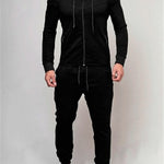 Hirigin 2 pieces Autumn Running tracksuit men Sweatshirt Sports Set Gym Clothes Men Sport Suit Training Suit Sport Wear