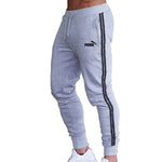 Running set Men's Tracksuit Sports T Shirt+stripe Jogging pants Sport Suit Gym Fitness Clothing Running Exercise workout clothe