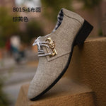 [Luxury Brand PU Leather Fashion Men Business Dress Loafers Pointy Black Shoes Oxford Breathable Formal Wedding Shoes From $25.64 VIEW] - [happygostore