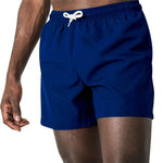 Men Quick Dry Solid Swimming Shorts For Men Swimwear Man Swimsuit Swim Trunks Summer Bathing Beach Wear Surf Boxer