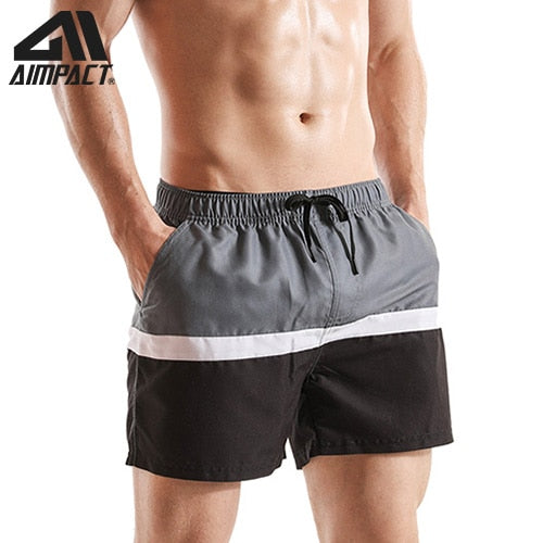 Aimpact Fast Dry Mens Beachwear Sport Running Hybrid Shorts