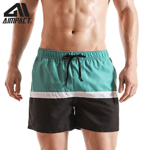 Aimpact Fast Dry Mens Beachwear Sport Running Hybrid Shorts