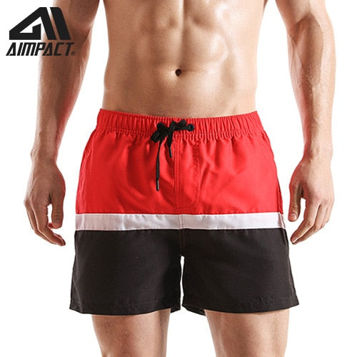 Aimpact Fast Dry Mens Beachwear Sport Running Hybrid Shorts