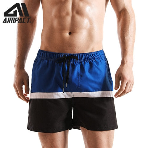 Aimpact Fast Dry Mens Beachwear Sport Running Hybrid Shorts